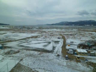 陸前高田雪