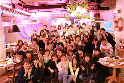 s-バイト送別会2017　集合写真①