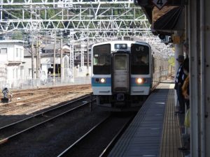 長野県上松町 赤沢森林鉄道 1 上松駅へ向かう 中京テレビ 稲見駅長の鉄道だよ人生は 各駅停写の旅